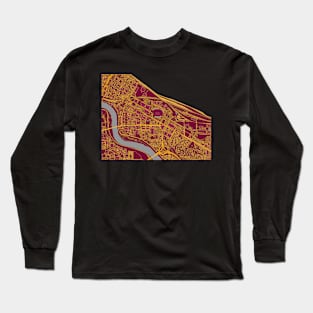 Minneapolis, Minnesota Map Long Sleeve T-Shirt